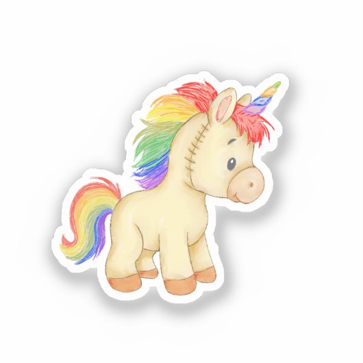 世界に魔法 シール (正面)