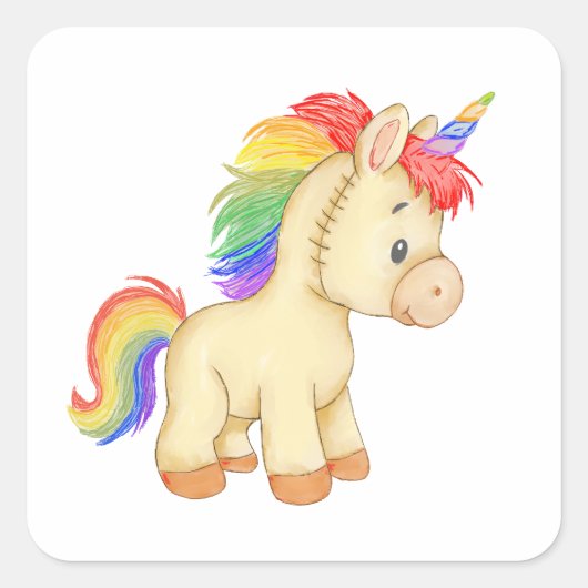 世界に魔法 スクエアシール (正面)