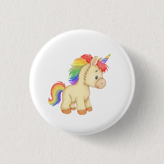 世界に魔法 缶バッジ (正面)