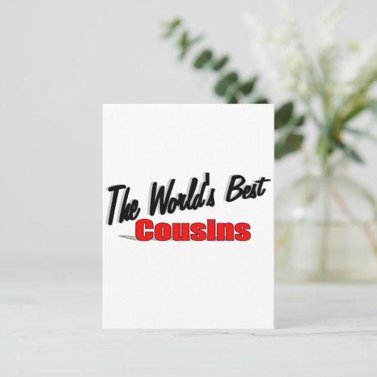 世界のいとこ最高のたち ポストカード (スタンド正面)