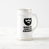 世界のおじいちゃんクールビールスタインマグのプレゼント ビールジョッキ (正面右)