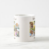 世界のおじいちゃん最高の写真コラージュ コーヒーマグカップ (中央)