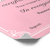 世界のおばあちゃん最高のちゃん ポスター (角)