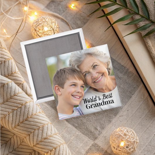 世界のおばあちゃん最高ののマグネット マグネット