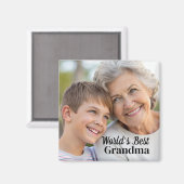 世界のおばあちゃん最高ののマグネット マグネット (正面/裏面)