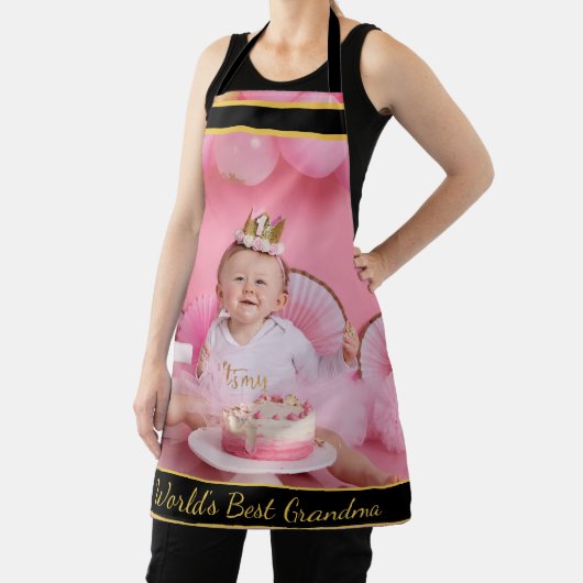 世界のおばあちゃん最高のの写真 エプロン (インサイチュ)