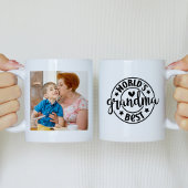 世界のおばあちゃん最高のの写真 コーヒーマグカップ