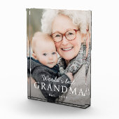 世界のおばあちゃん最高のの祖母の最盛期 フォトブロック (右)