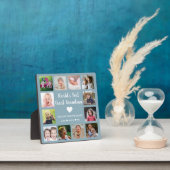 世界のおばあちゃん最高のの素晴らし孫12枚の写真 フォトプラーク (インサイチュ)