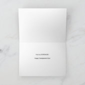 世界のおばあちゃん最高のピンクの写真祖父母の日 カード (内部)