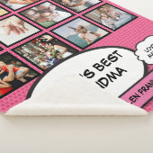 世界のおばあちゃん最高の12写真おもしろい漫画ピンク シェルパブランケット (3/4)