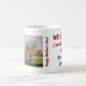 『世界のおばさんの写真』より、あなたを愛最高のしている コーヒーマグカップ (中央)