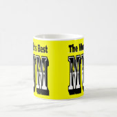 世界のお母さ最高のん コーヒーマグカップ (中央)