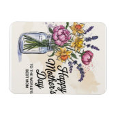 世界のお母さ最高のん マグネット (横)