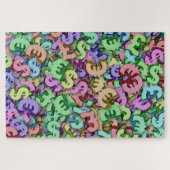 世界のお金パズル ジグソーパズル (横)