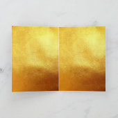 世界のお願い 豚年2019 金のご挨拶 カード (内部)