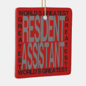 世界のすばらしいある助手 セラミックオーナメント (右)
