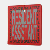 世界のすばらしいある助手 セラミックオーナメント (左)