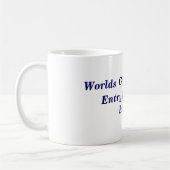 世界のすばらしいエントリーレベルの従業員 コーヒーマグカップ (左)