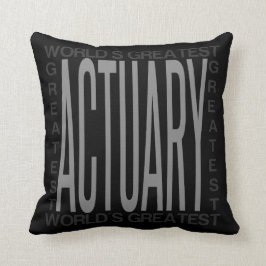 世界のすばらしい保険計理人 クッション
