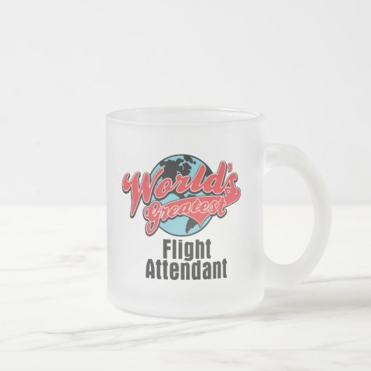 世界のすばらしい搭乗員 フロストグラスマグカップ (右)