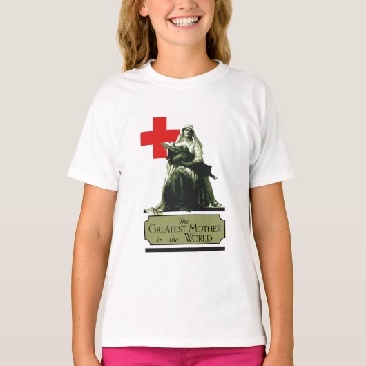 世界のすばらしい母 Tシャツ (正面)