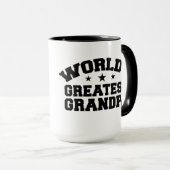 世界のすばらしい祖父 マグカップ (正面右)