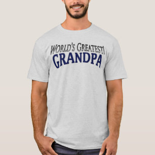 世界のすばらしい祖父 Tシャツ