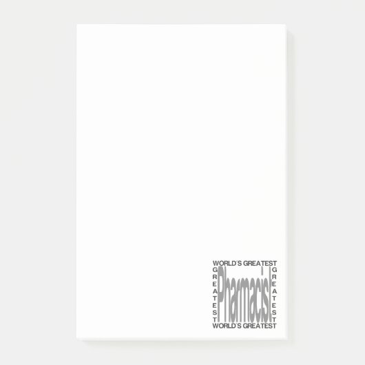 世界のすばらしい薬剤師 ポストイット (正面)