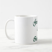 世界のすばらしい軍隊のパパ コーヒーマグカップ (左)