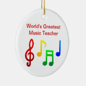 世界のすばらしい音楽の先生 セラミックオーナメント (右)