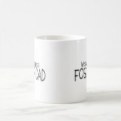 世界のすばらしい養育関係のパパ コーヒーマグカップ (中央)