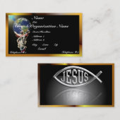 世界のためのイエス・キリスト 名刺 (正面/裏面)