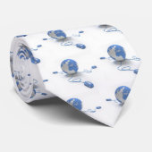 世界のつながり ネクタイ (ロール)