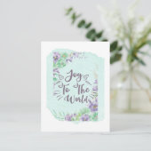 世界のはがきに喜ぶ シーズンポストカード (スタンド正面)