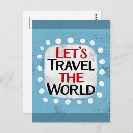 世界のはがきを旅しよう ポストカード (正面/裏面)