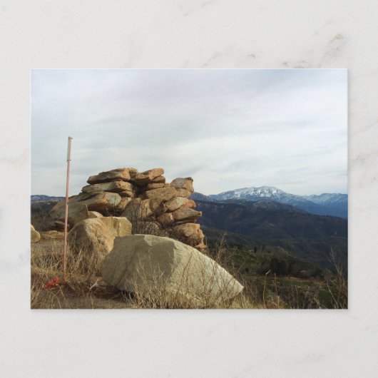 世界のはてのハイウェイからの眺め ポストカード (正面)