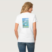 世界のひび割れ - 水はどうですか? - Tシャツ (裏面フル)