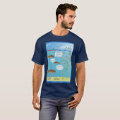 世界のひび割れ - 水はどうですか? - Tシャツ (正面フル)