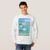 世界のひび割れ - 水はどうですか? - Tシャツ (正面フル)