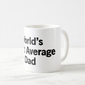世界のほとんどの一般のパパ コーヒーマグカップ (正面右)