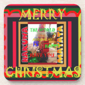 世界のまわりにの私が私を輝かせてうれしい コースター (正面)