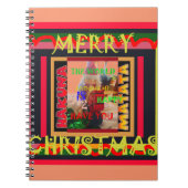 世界のまわりにの私が私を輝かせてうれしい ノートブック (正面)