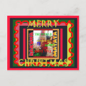 世界のまわりにの私が私を輝かせてうれしい ポストカード (正面)