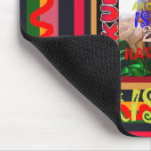 世界のまわりにの私が私を輝かせてうれしい マウスパッド (コーナー)