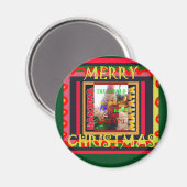 世界のまわりにの私が私を輝かせてうれしい マグネット (正面/裏面)