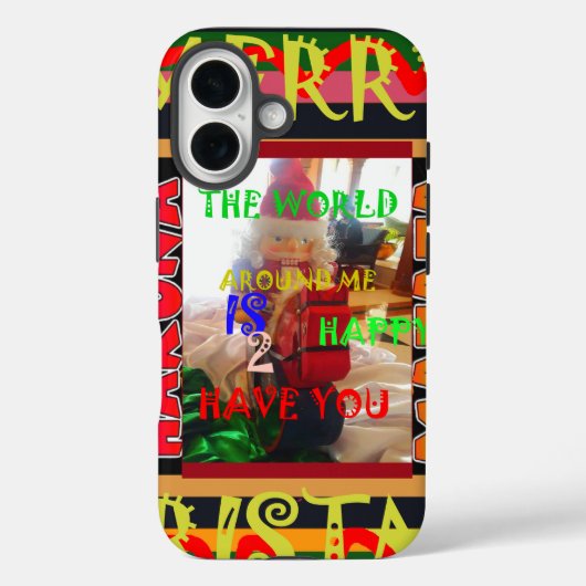 世界のまわりにの私が私を輝かせてうれしい Case-Mate iPhoneケース (裏面)