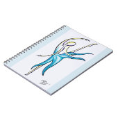 世界のようなダンスは螺線形ノートを見ています ノートブック (左側)