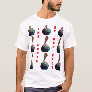 『世界のアット·ザ·ザ·足』 Tシャツ