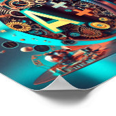 世界のアルファベット ポスター (角)